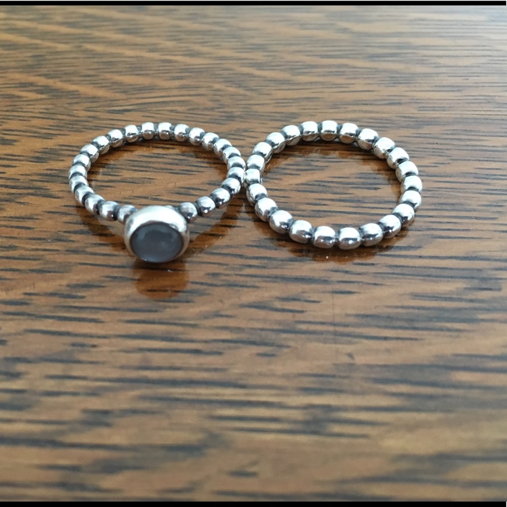 Two Pandora rings